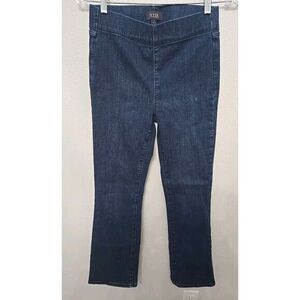 NYDJ Spanspring Pull-On Slim Bootcut Jeans Decker Small 0-2-4